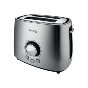 Gorenje | Toaster | T1000E | Power 1000 W | Number of slots 2 | Housing material  Metal | Stainless Steel - Image 6