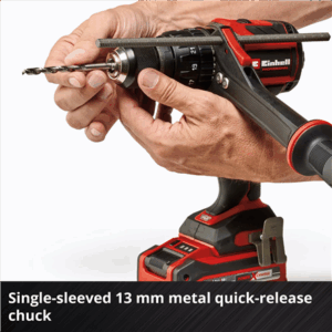 EINHELL Akumuliatorinis gręžtuvas-suktuvas TP-CD 18/120 LI BL Solo - Image 6