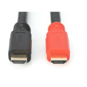Digitus | High Speed HDMI Cable with Signal Amplifier | DB-330118-100-S | HDMI Male (type A) | HDMI Male (type A) | HDMI to HDMI | 10 m - Image 3