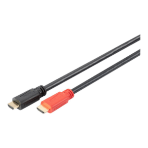Digitus | High Speed HDMI Cable with Signal Amplifier | DB-330118-100-S | HDMI Male (type A) | HDMI Male (type A) | HDMI to HDMI | 10 m - Image 4