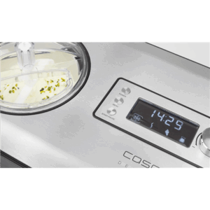 Caso | Ice Cream and Yogurt Maker | IceCreamer | Power 180 W | Capacity 2 L | Stainless steel - Image 4