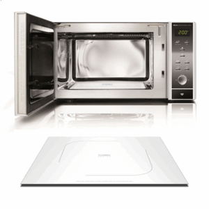 Caso | Microwave oven with Grill | MG 25 | Free standing | 900 W | Grill | Silver/Black - Image 4