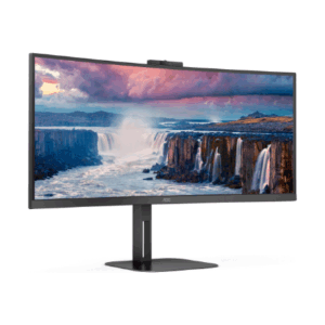 AOC | CU34V5CW/BK | 34 " | VA | 21:9 | 100 Hz | 4 ms | 3440 x 1440 pixels | HDMI ports quantity 1 - Image 5