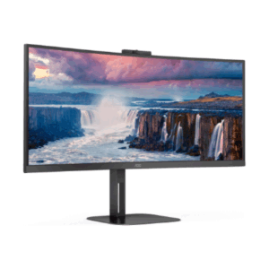AOC | CU34V5CW/BK | 34 " | VA | 21:9 | 100 Hz | 4 ms | 3440 x 1440 pixels | HDMI ports quantity 1 - Image 33