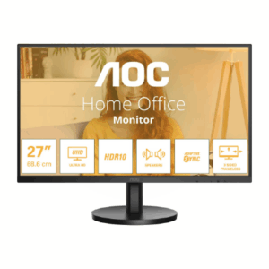 LCD Monitor|AOC|27 "|3840 x 2160 pixels|4K Ultra HD|Native aspect ratio 16:9|LCD|Flat|U27B3A - Image 2
