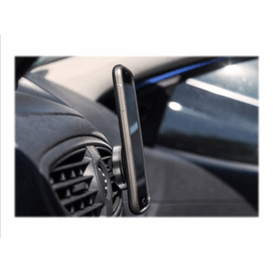 Goobay | Magnetic mount Metal Slim Design for smartphones (35mm) | 38685 | Black/Silver | Magnetic holder is suitable for almost every smartphone; Quick-Snap assembly technology for quick and easy use; Smart and almost invisible fastening option on the car's ventilation shaft; Is also perfect as a table stand for the smartphone - Image 5