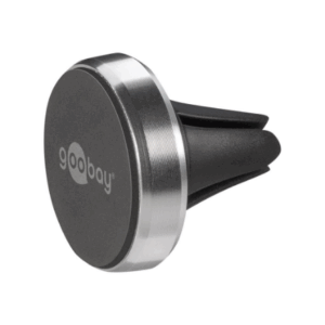 Goobay | Magnetic mount Metal Slim Design for smartphones (35mm) | 38685 | Black/Silver | Magnetic holder is suitable for almost every smartphone; Quick-Snap assembly technology for quick and easy use; Smart and almost invisible fastening option on the car's ventilation shaft; Is also perfect as a table stand for the smartphone - Image 7
