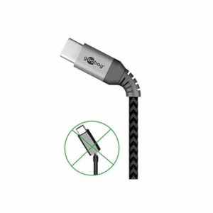 Goobay | Sync and charging cable | 49303 | USB-C to USB-C - Image 2