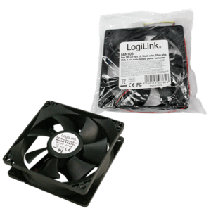 Logilink | FAN103 | Black | Case fan - Image 2