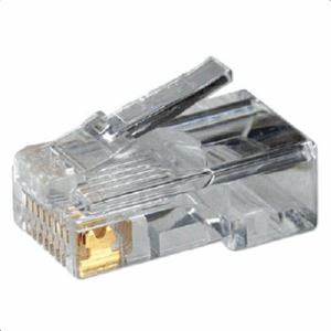 Logilink | MP0002 | CAT5e Modular PlugSuitable for 8P8C Round CablePlug unshieldedGold-plated contacts | Transparent - Image 2