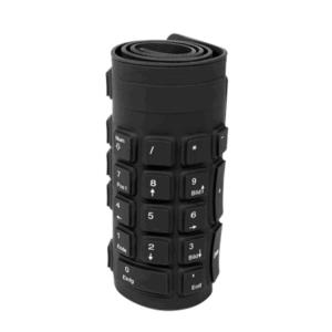 Logilink | Flexible waterproof Keyboard USB + PS/2 | ID0019A | Flexible keyboard | Wired | DE | Black - Image 3