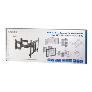 Logilink BP0047 TV Wall mount, 37"-70". corner mount | Logilink - Image 7