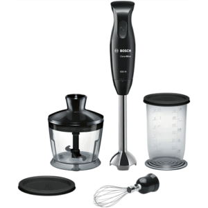 Bosch | Blender | CleverMixx MSM2650B | Hand Blender | 600 W | Number of speeds 12 | Chopper | Mini chopper | Black - Image 2