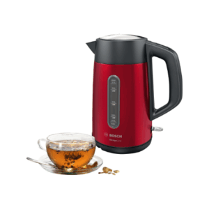 Bosch | Kettle | DesignLine TWK4P434 | Electric | 2400 W | 1.7 L | Stainless steel | 360° rotational base | Red/Black - Image 12