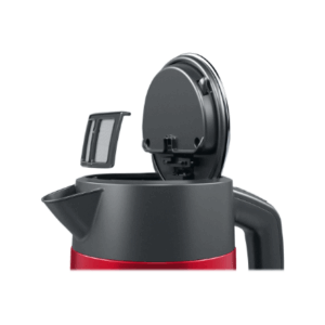 Bosch | Kettle | DesignLine TWK4P434 | Electric | 2400 W | 1.7 L | Stainless steel | 360° rotational base | Red/Black - Image 8