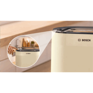 Bosch Toaster | TAT2M127 MyMoment | Power 950 W | Number of slots 2 | Housing material Plastic | Beige - Image 2