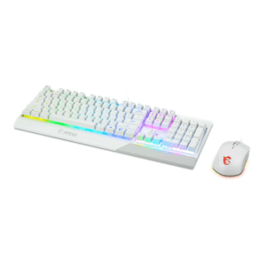 MSI | Vigor GK30 COMBO WHITE | Keyboard and Mouse Set | Wired | Mouse included | US | White - Image 2