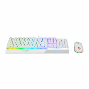MSI | Vigor GK30 COMBO WHITE | Keyboard and Mouse Set | Wired | Mouse included | US | White - Image 3
