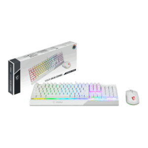 MSI | Vigor GK30 COMBO WHITE | Keyboard and Mouse Set | Wired | Mouse included | US | White - Image 5