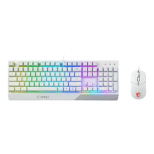 MSI | Vigor GK30 COMBO WHITE | Keyboard and Mouse Set | Wired | Mouse included | US | White - Image 6