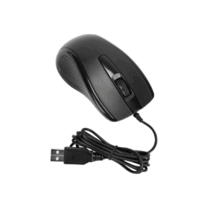 Targus Full-Size Optical Antimicrobial Wired Mouse | Targus Mouse | Full-Size Optical Antimicrobial | Wired | Black - Image 3