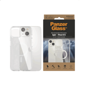 PanzerGlass | HardCase MagSafe Compatible | Back protection | Apple | iPhone 14/13 | 100% Recycled Polyurethane (TPU) | Clear | MagSafe compatible; Military Grade Standard; 100% recycled frame material - Image 2