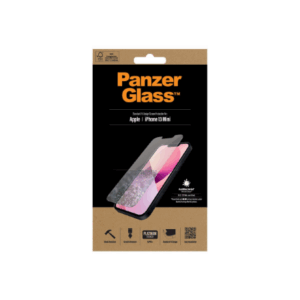 PanzerGlass | Clear Screen Protector | Apple | iPhone 13 Mini | Tempered glass | Antibacterial glass; Resistant to scratches and bacteria; Shock absorbing; Easy to install - Image 11