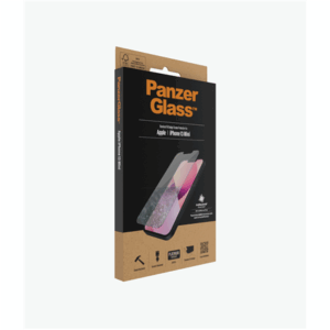 PanzerGlass | Clear Screen Protector | Apple | iPhone 13 Mini | Tempered glass | Antibacterial glass; Resistant to scratches and bacteria; Shock absorbing; Easy to install - Image 3