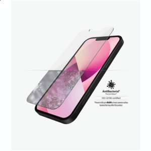 PanzerGlass | Clear Screen Protector | Apple | iPhone 13 Mini | Tempered glass | Antibacterial glass; Resistant to scratches and bacteria; Shock absorbing; Easy to install - Image 6