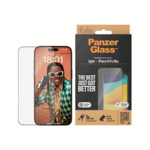 PanzerGlass | Screen protector | Apple | IPhone 15 Pro Max | Glass | Transparent | Ultra-wide fit, Scratch resistant, Drop protection, EasyAligner included - Image 5