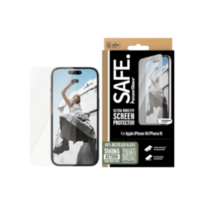 PanzerGlass Screen protector | Apple | iPhone 16 | Glass | Transparent | Ultra-Wide Fit - Image 5