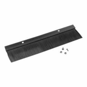 Lanberg 19" cable entry brush panel | AK-1102-B | Black - Image 2