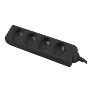 Lanberg | Power strip 1m 4x outlets for UPS system | PS0-04E-0100-IEC-BK | Sockets quantity 4 - Image 9