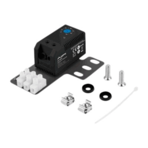 Lanberg Closed-loop thermostat 10A for rack cabinets with 19" ear and terminal block | AK-1505-B | Black - Image 2