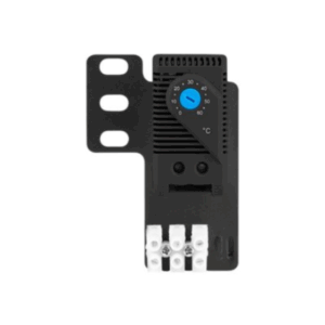 Lanberg Closed-loop thermostat 10A for rack cabinets with 19" ear and terminal block | AK-1505-B | Black - Image 3