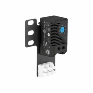 Lanberg Closed-loop thermostat 10A for rack cabinets with 19" ear and terminal block | AK-1505-B | Black - Image 4