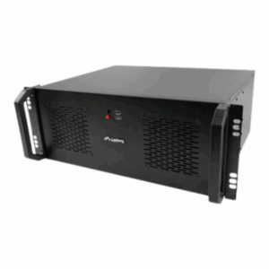 Lanberg | Rackmount server chassis lanberg ATX 350/10 19"/4U | Black - Image 2