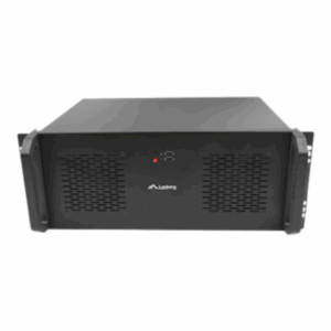 Lanberg | Rackmount server chassis lanberg ATX 350/10 19"/4U | Black - Image 3