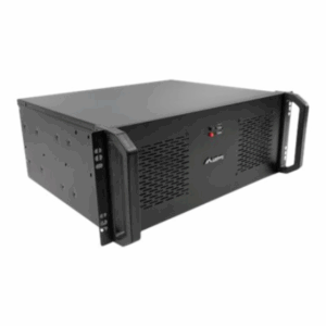 Lanberg | Rackmount server chassis lanberg ATX 350/10 19"/4U | Black - Image 4