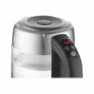 Adler | Kettle | AD 1247 | With electronic control | 1850 W | 1.7 L | Stainless steel/Glass | 360° rotational base | Stainless steel/Transparent - Image 15