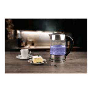 Adler | Kettle | AD 1247 | With electronic control | 1850 W | 1.7 L | Stainless steel/Glass | 360° rotational base | Stainless steel/Transparent - Image 16