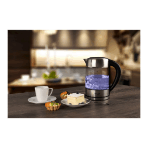 Adler | Kettle | AD 1247 | With electronic control | 1850 W | 1.7 L | Stainless steel/Glass | 360° rotational base | Stainless steel/Transparent - Image 17