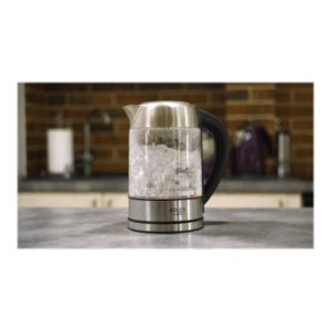 Adler | Kettle | AD 1247 | With electronic control | 1850 W | 1.7 L | Stainless steel/Glass | 360° rotational base | Stainless steel/Transparent - Image 18