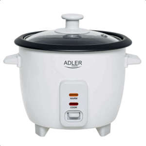 Adler Rice Cooker | AD 6418 | 300 W | 0.6 L | Number of programs 2 | White - Image 2