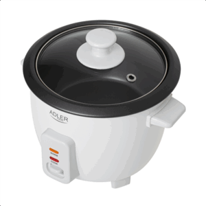 Adler Rice Cooker | AD 6418 | 300 W | 0.6 L | Number of programs 2 | White - Image 3