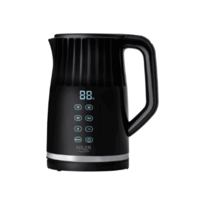 Adler Kettle with LED display | AD 1350 | Electric | 2200 W | 1.7 L | Stainless Steel | 360° rotational base | Black - Image 11