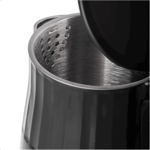 Adler Kettle with LED display | AD 1350 | Electric | 2200 W | 1.7 L | Stainless Steel | 360° rotational base | Black - Image 5