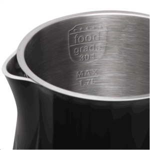 Adler Kettle with LED display | AD 1350 | Electric | 2200 W | 1.7 L | Stainless Steel | 360° rotational base | Black - Image 6