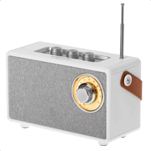 Camry | Speaker with radio | CR 1902 W | White | Wireless connection - Image 2