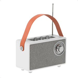 Camry | Speaker with radio | CR 1902 W | White | Wireless connection - Image 4